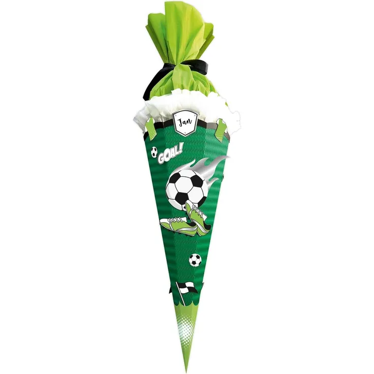 Ursus 9870017 Bastelset Easy Line Fußball, 6-eckig, aus vorgestanzter 3D-Colorwellpappe 260 g/qm, 68 cm, Durchmesser ca. 20 cm, zum Basteln Einer individuellen Schultüte, bunt - Preisvergleich