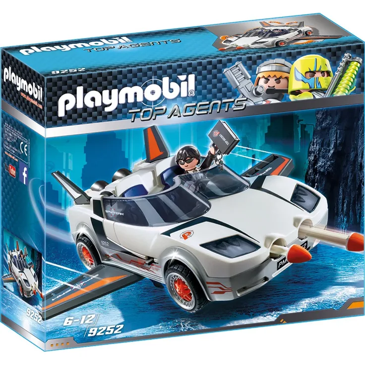 Playmobil 9252 - Agent P.'s Spy Racer