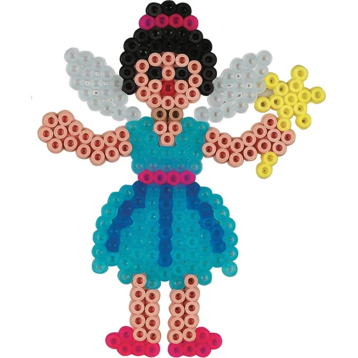 Hama 8472 - Bügelperlen Maxi, ca. 500 Stück in verschiedenen Neon Farben – Bild 3