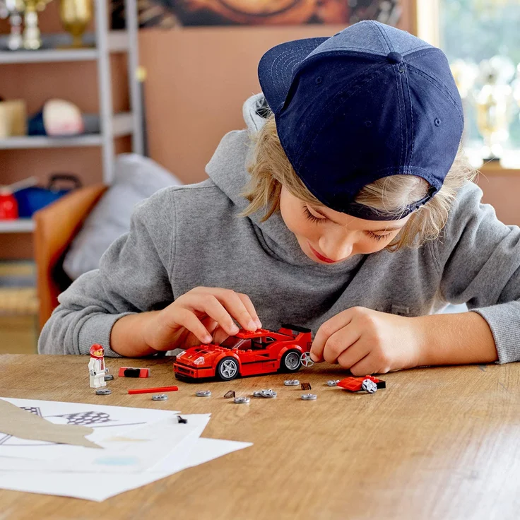 LEGO 75890 Speed Champions - Ferrari F40 Competizione, Rennwagen – Bild 6