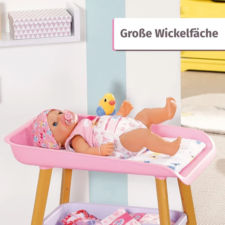 Zapf 829998 BABY born Wickeltisch - Preisvergleich – Bild 3