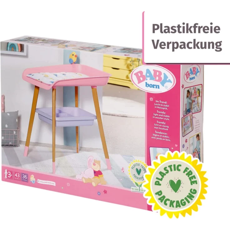 Zapf 829998 BABY born Wickeltisch - Preisvergleich – Bild 8