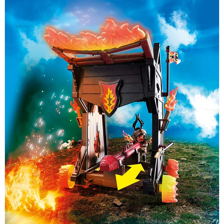 PLAYMOBIL Novelmore Raiders Feuerrammbock - Preisvergleich – Bild 4