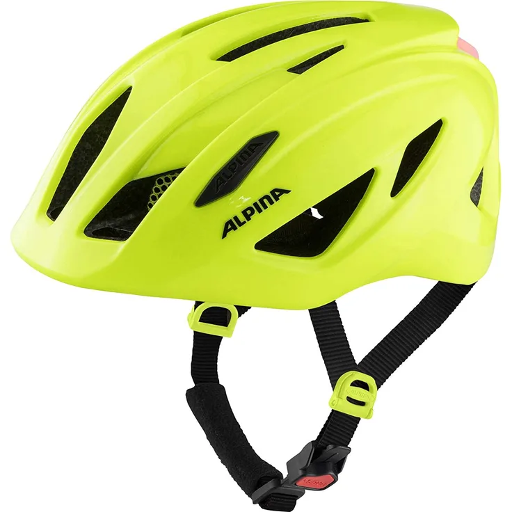 Alpina Kinderfahrradhelm 'Pico Flash' gelb, Kopfumfang 50-55 cm