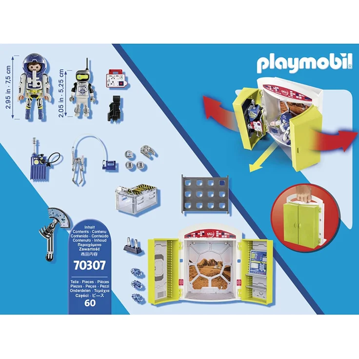 PLAYMOBIL 70307 - Space - Spielbox In der Raumstation – Bild 2