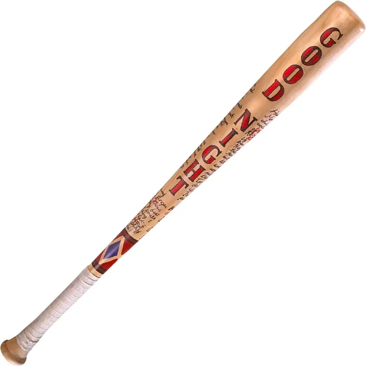 Harley Quinn Baseballschläger | Premium Qualität | Cosplay | Ultra Realistisch | 80cm | DC Suicide Squad & Birds of Prey | Film | Waffe | Accessoire | Kostüm | Halloween | OriginalCup®