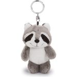 NICI 47869 Schlüsselanhänger Waschbär Rod 10cm, GRAU