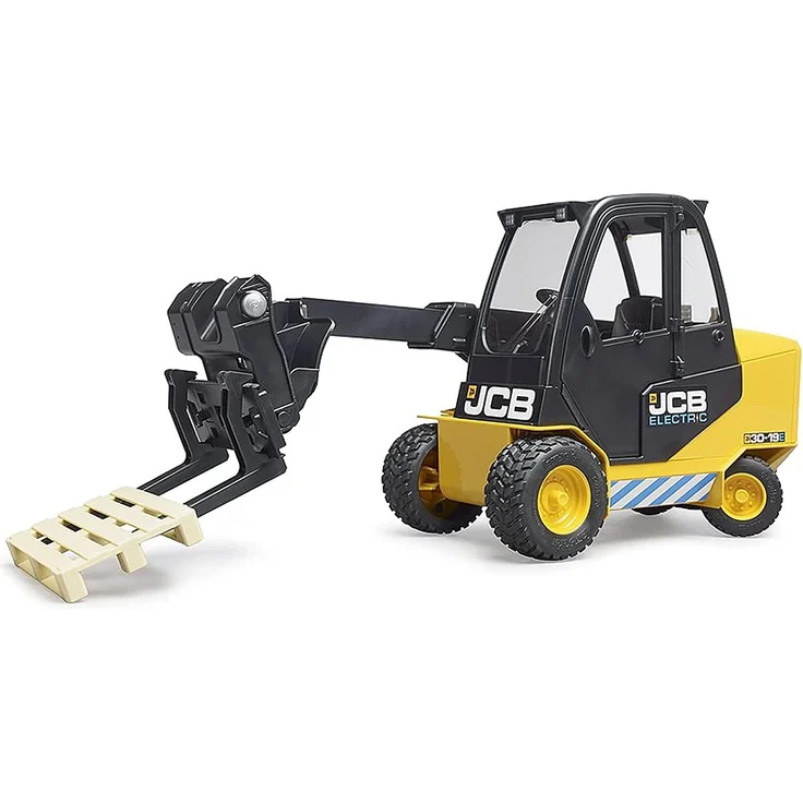 Bruder 2512 JCB Teletruk mit Palette – Bild 3