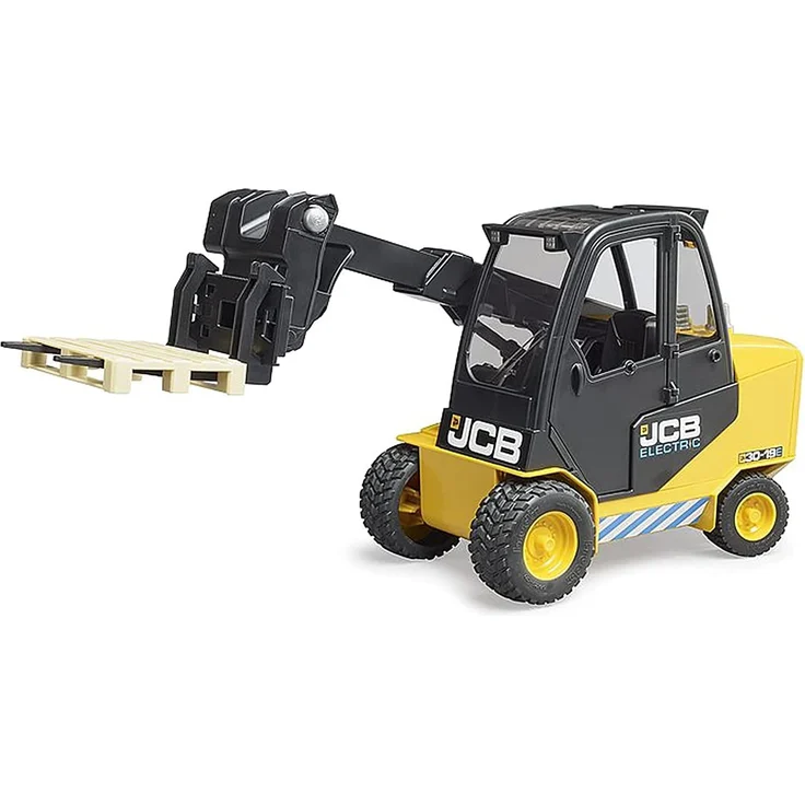 Bruder 2512 JCB Teletruk mit Palette – Bild 1
