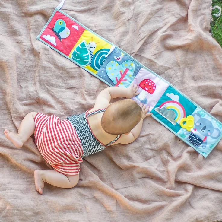 Taf Toys Koala Clip On Pram Boekje Weiß – Bild 7