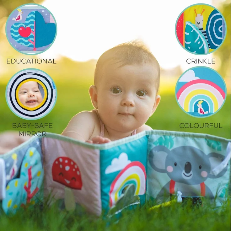 Taf Toys Koala Clip On Pram Boekje Weiß – Bild 6