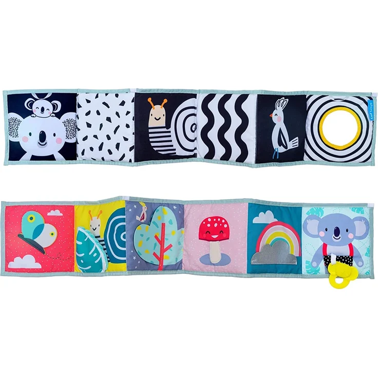 Taf Toys Koala Clip On Pram Boekje Weiß – Bild 1