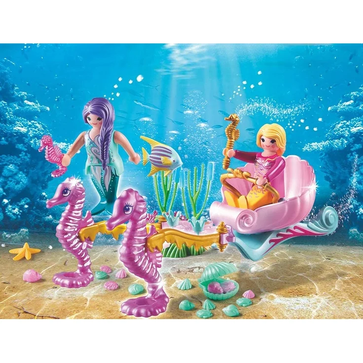 PLAYMOBIL 70033 Starter Pack StarterPack Seepferdchenkutsche, bunt – Bild 6
