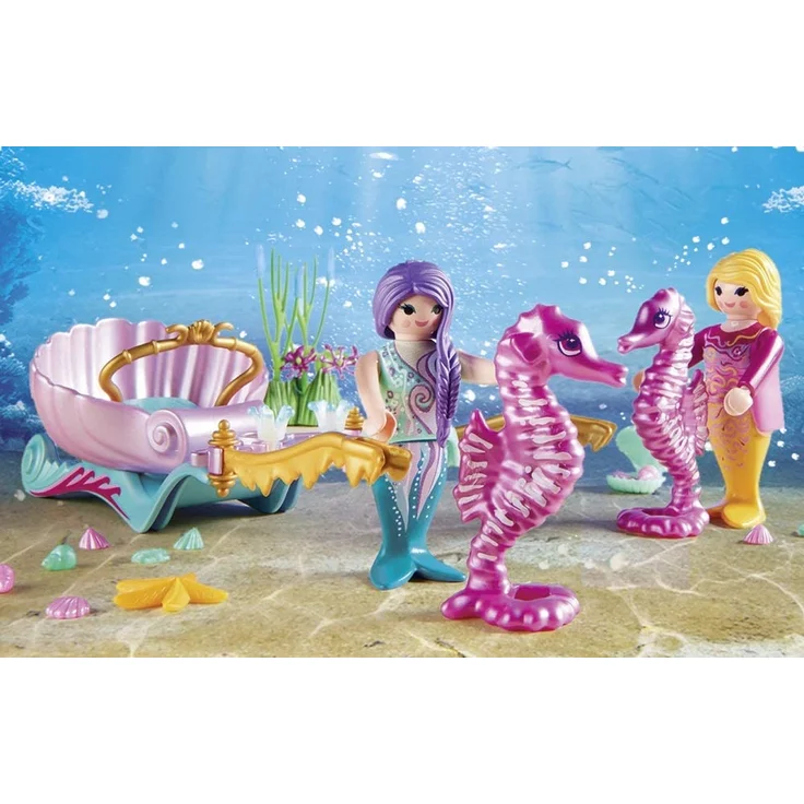 PLAYMOBIL 70033 Starter Pack StarterPack Seepferdchenkutsche, bunt – Bild 7