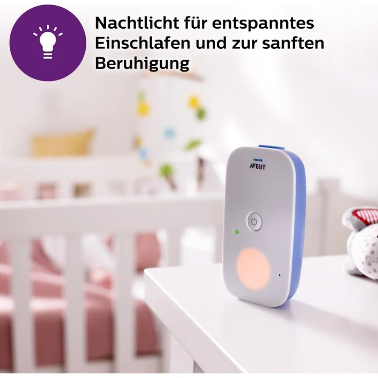 Philips Avent 'SCD503/26' Babyphone, mit DECT-Technologie, Eco-Mode, 24 Std. Laufzeit, 300 m Reichweite – Bild 6