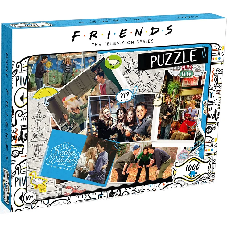 Winning Moves Puzzle 1000 pieces Friends Scrapbook