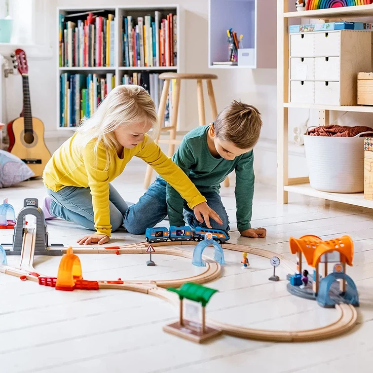 BRIO Bahn - Smart Tech Sound Bahnhof mit Action Tunnel – Bild 6