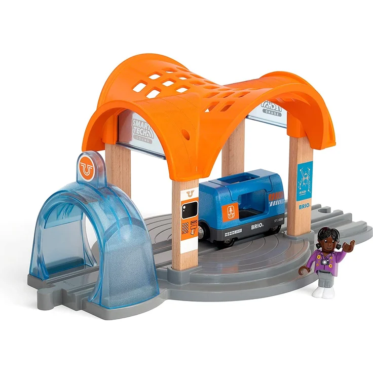 BRIO Bahn - Smart Tech Sound Bahnhof mit Action Tunnel – Bild 7