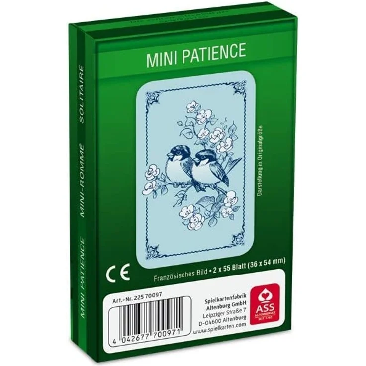 ASS 22570097 - Mini-Patience-Das Klassische Kartenspiel-im Miniformat – Bild 2