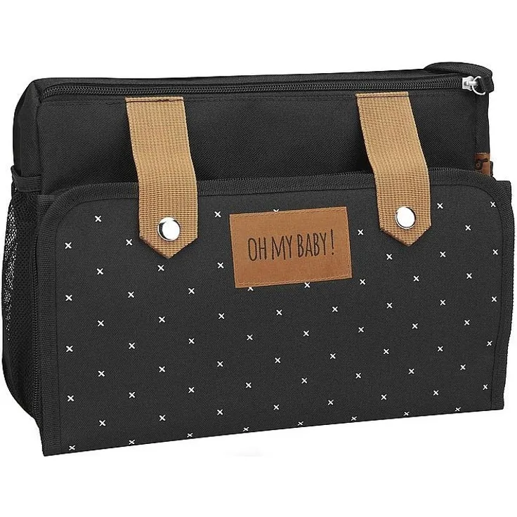 Badabulle Easy Travel Kinderwagen-Organizer, Kinderwagentasche und Buggy Organizer, inkl. Wickelunterlage