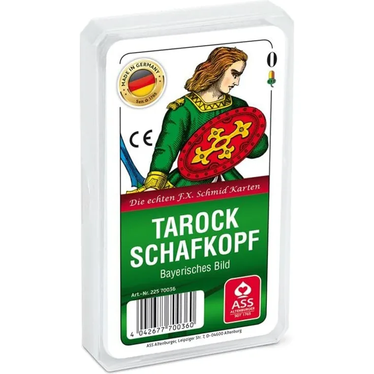 ASS 70036, Tarock / Schafkopf bayerisches Bild, Kunststoffetui