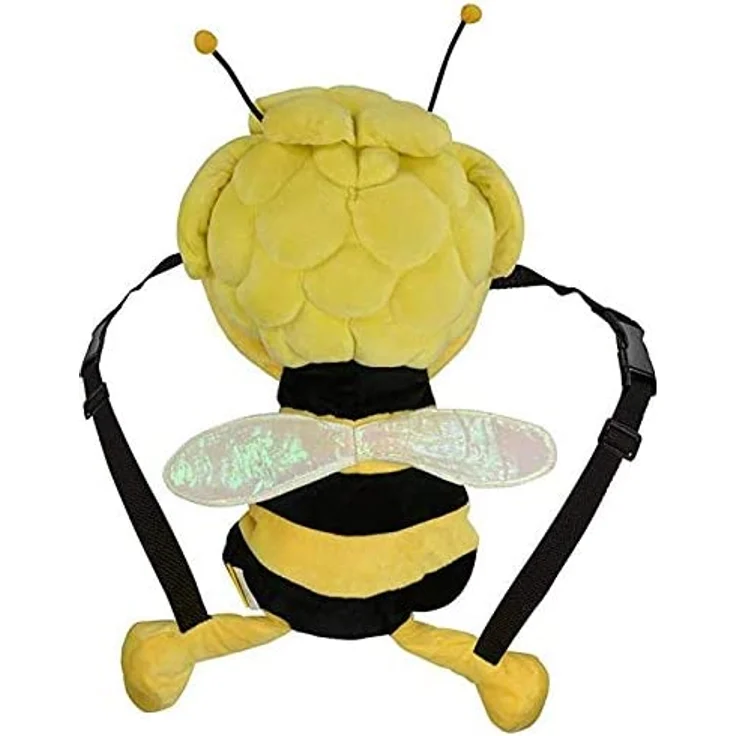 Biene Maja 3D Plüsch Rucksack - Maja 50 cm - – Bild 3
