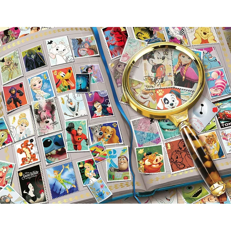 Ravensburger 2000 Teile Puzzle Disney Meine liebsten Briefmarken - Preisvergleich – Bild 1