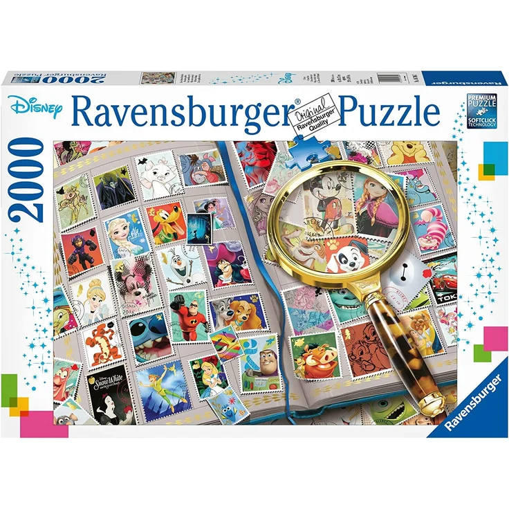Ravensburger 2000 Teile Puzzle Disney Meine liebsten Briefmarken - Preisvergleich – Bild 2