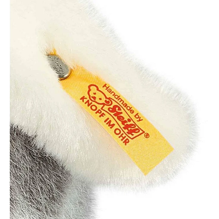 Steiff - Steiffs Minis - Steiffs kleine Freunde - Flaps Pinguin, schwarz/weiß/grau, 16cm – Bild 3