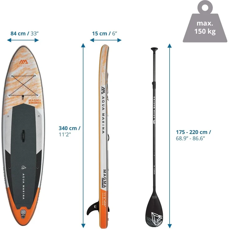 Aqua Marina SUP Magma 11. 2 – Bild 6