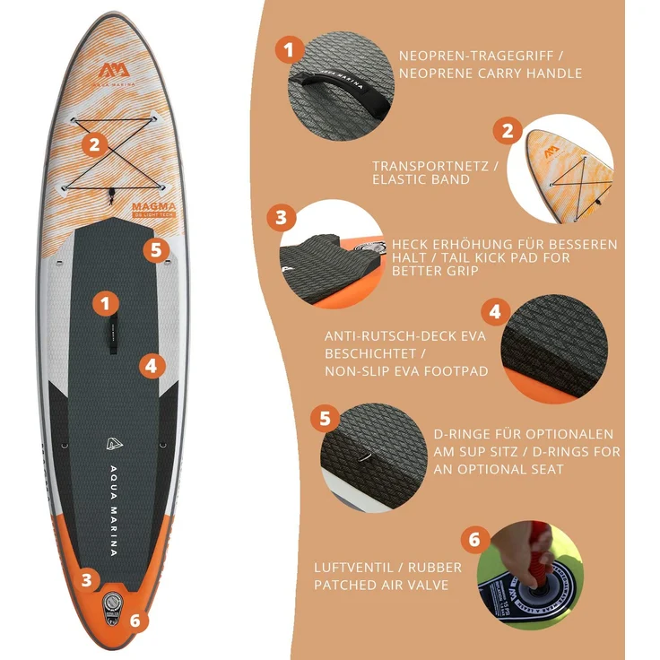Aqua Marina SUP Magma 11. 2 – Bild 3