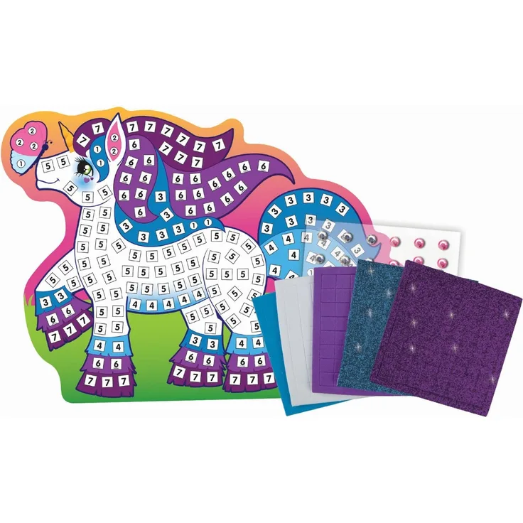 Orb Factory 620936 - Sticky Mosaics Singles Unicorn