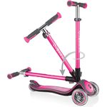 GLOBBER Elite Lights Deluxe Scooter, pink, mit Leuchtrollen