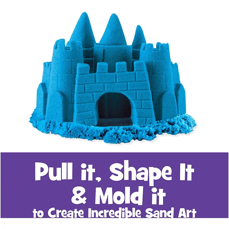 Kinetic Sand 6047183 - 907 g Beutel blau - Preisvergleich – Bild 2