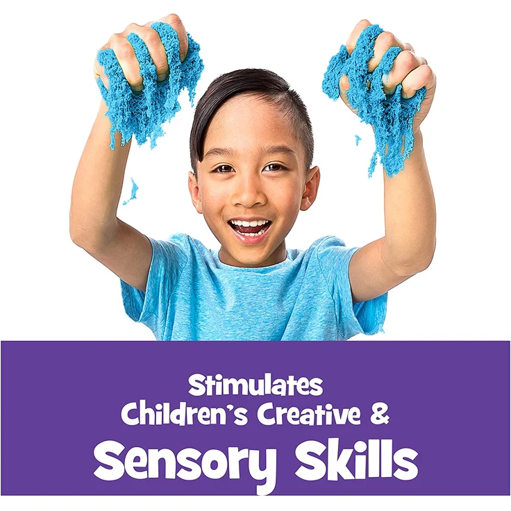 Kinetic Sand 6047183 - 907 g Beutel blau - Preisvergleich – Bild 5