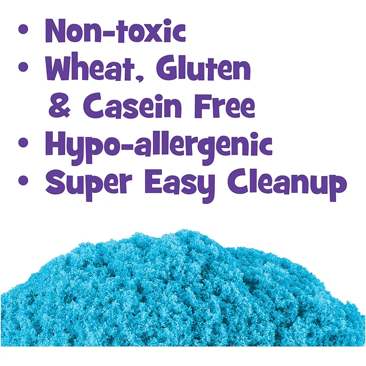 Kinetic Sand 6047183 - 907 g Beutel blau - Preisvergleich – Bild 7