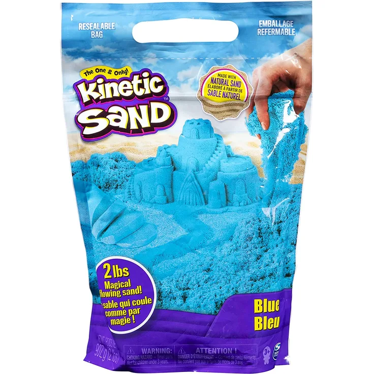 Kinetic Sand 6047183 - 907 g Beutel blau - Preisvergleich