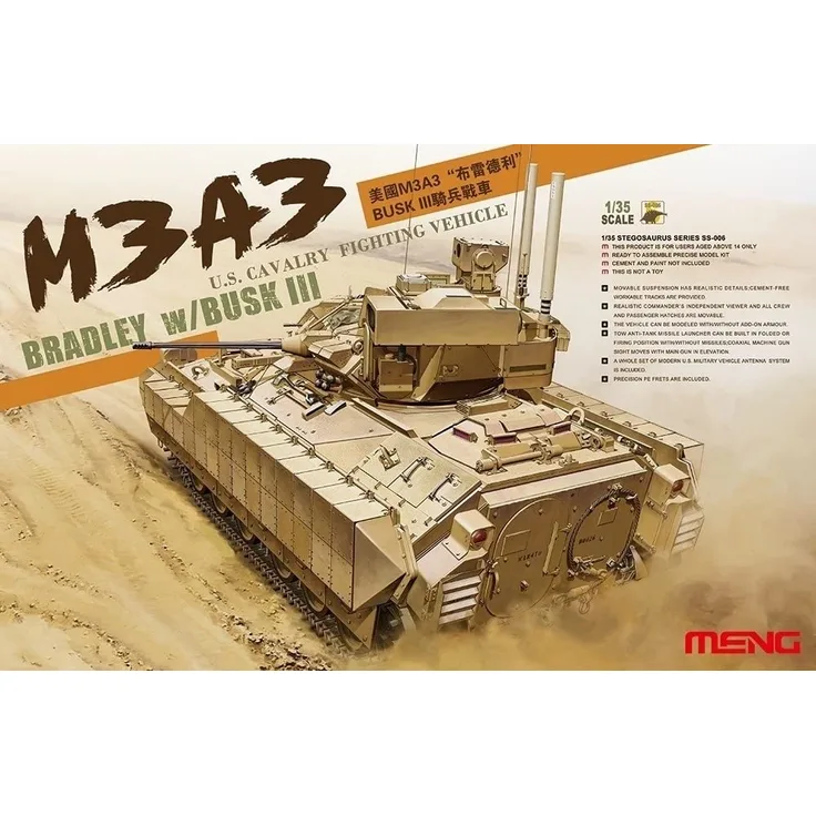 MENG-Model SS-006 U. S. Cavalry Fighting Vehicle M3A3 BRADL