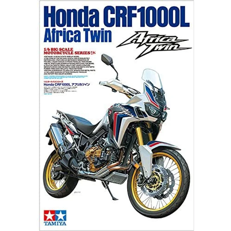 TAMIYA 300016042 1:6 HONDA CRF 1000L Africa Twin Enduro – Bild 6