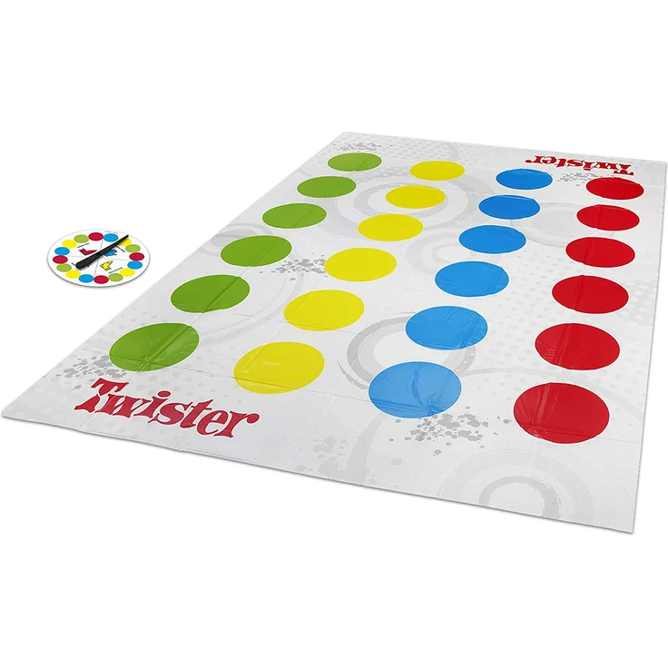 Hasbro Gaming 'Twister' Partyspiel, Geschicklichkeitsspiel, 6 Jahren, 2+ Spieler, klassisches Spiel für drinnen und draußen – Bild 3