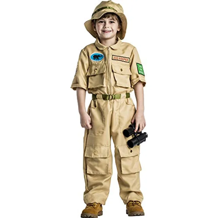 Dress Up America Jungen Zoowärter-Kostüm