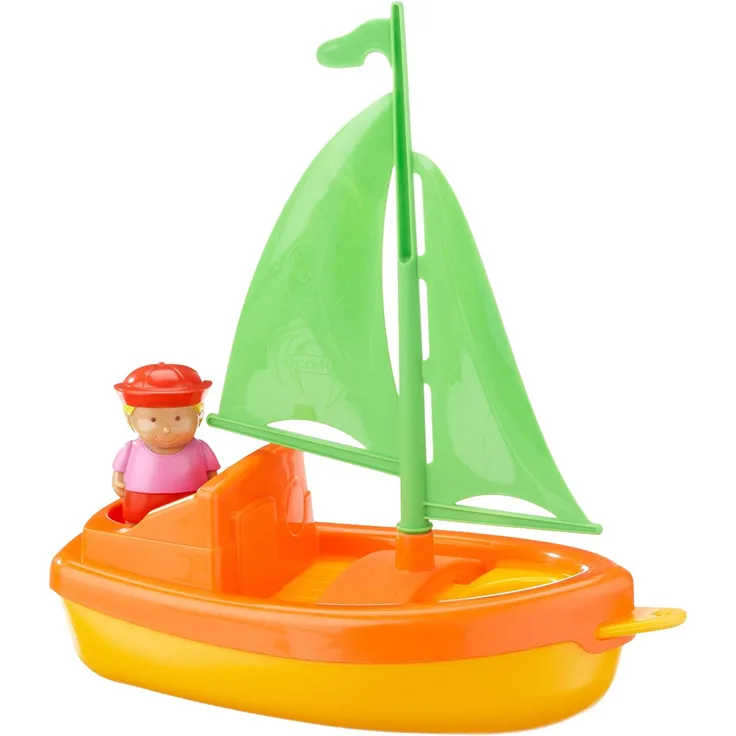 Ècoiffier - Strand - Segelboot mit Figur