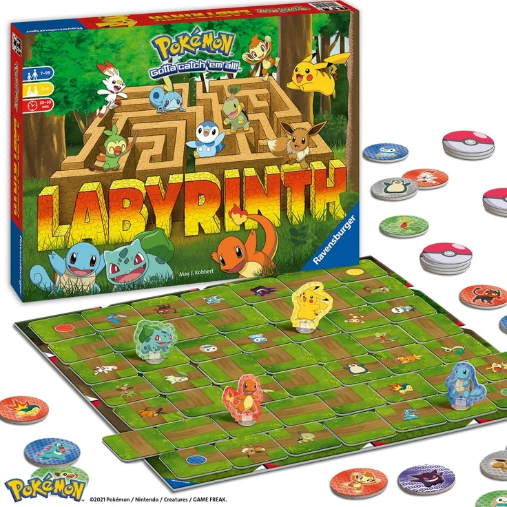 Ravensburger Spiel Labyrinth Pokémon Edition – Bild 1