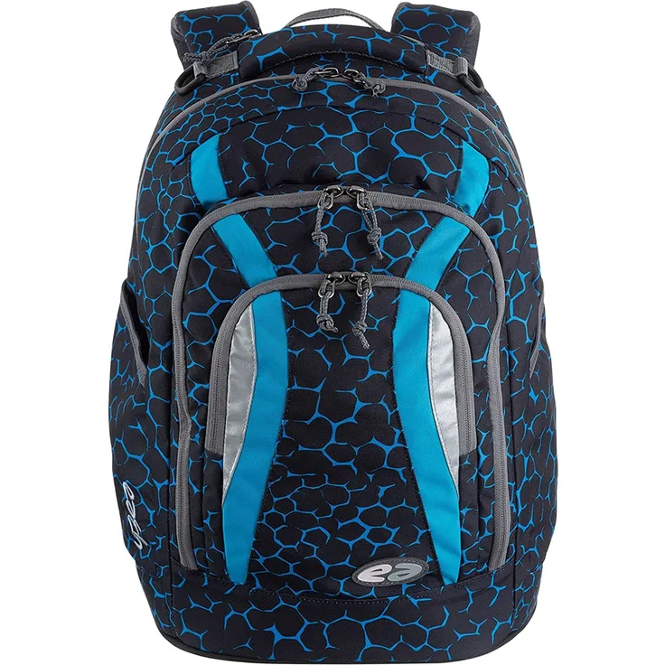 YZEA Schulrucksack Go Net - Motiv: Blau, 46 cm, 29 Liter, 1,1 kg - Farbe: blau