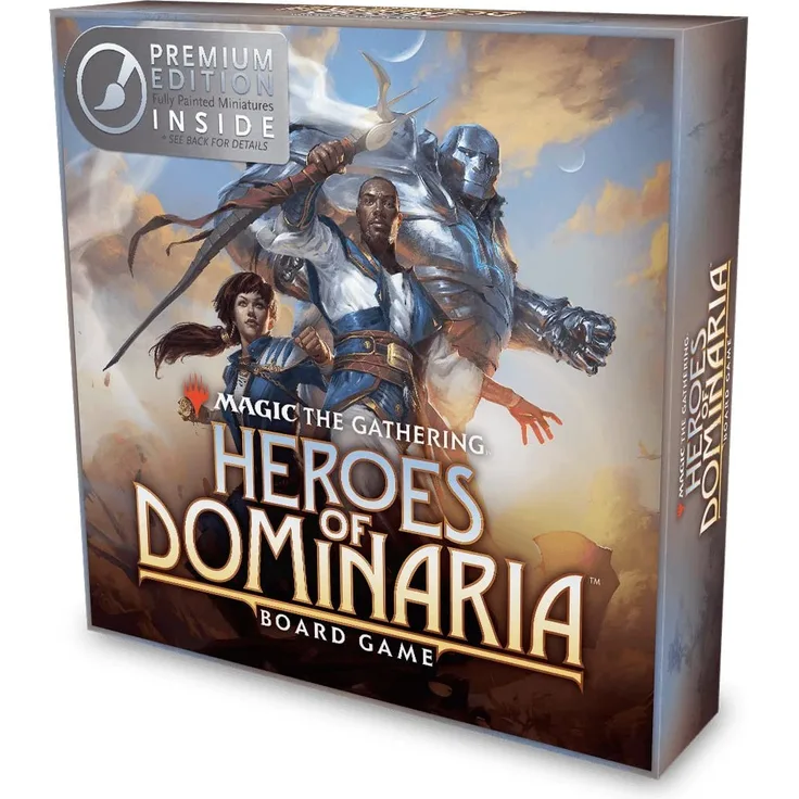 Wizkids Games Magic: The Gathering: Heroes of Dominaria Board Game Premium Edition