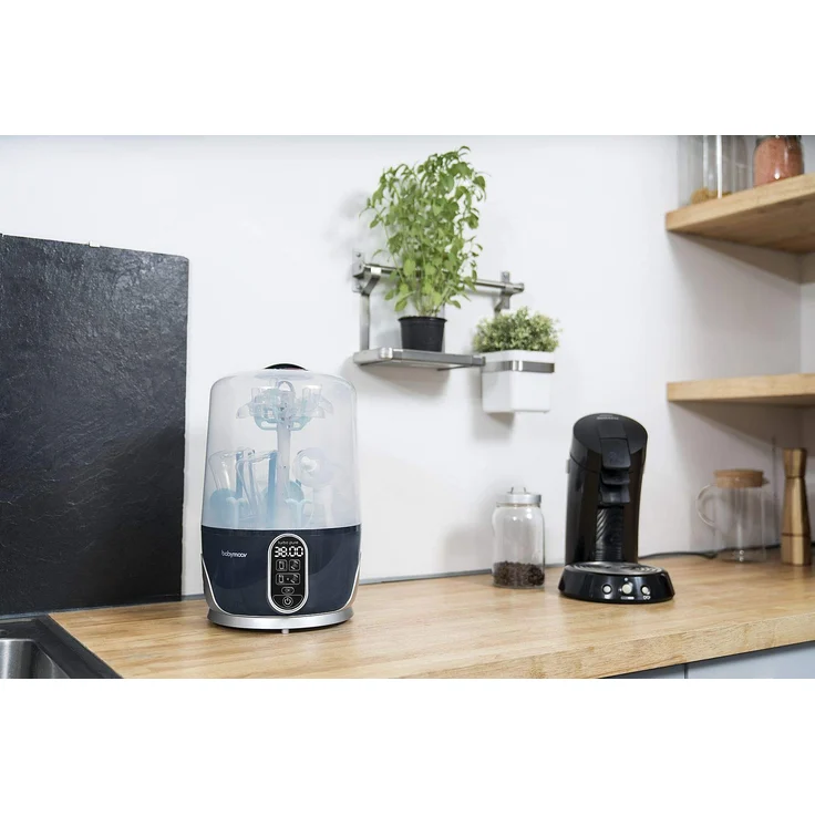 Babymoov 'Turbo Pure' 2-in-1 Sterilisator & Flaschentrockner, inkl. Dampf- und Trocknungsfunktion – Bild 2