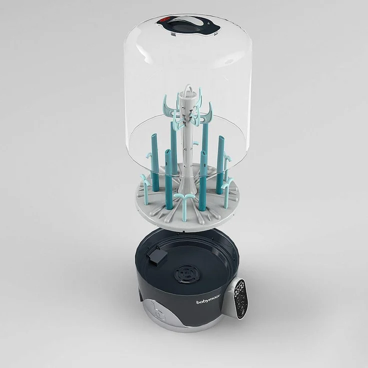 Babymoov 'Turbo Pure' 2-in-1 Sterilisator & Flaschentrockner, inkl. Dampf- und Trocknungsfunktion – Bild 7