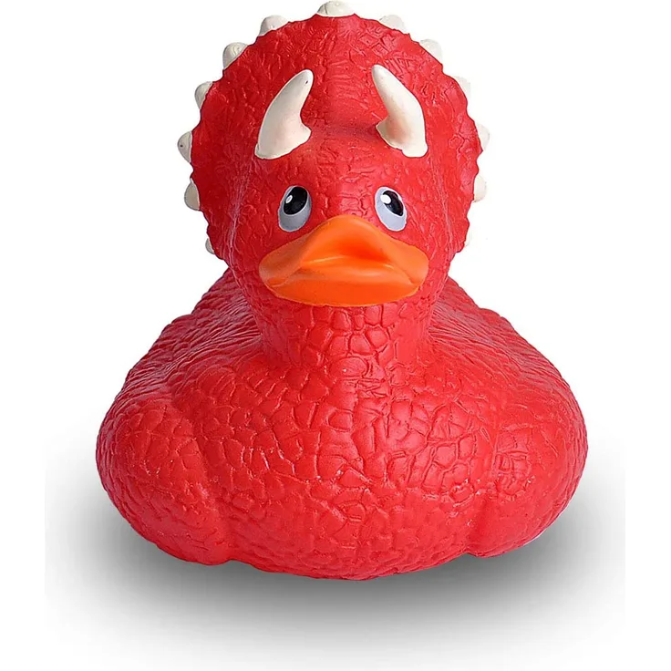 Wild Republic gummiente dino triceratops junior 10 cm rot