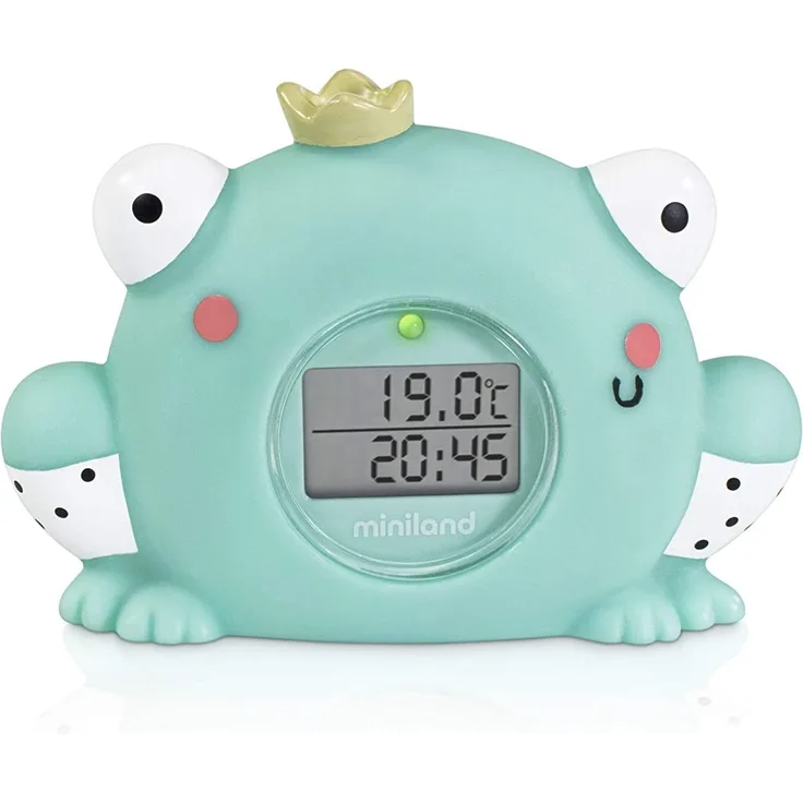 Miniland Thermometer zur Messung der Badewassertemperatur und Umgebungstemperatur - Zabka
