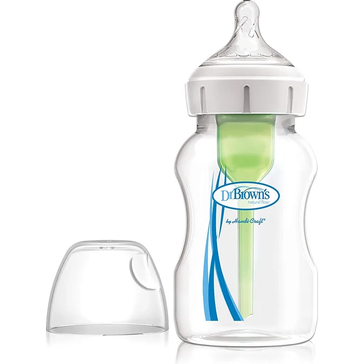 Dr. Brown'S Wb11600Spx - Weithalsflasche 330 ml Pp Optionen + Sauger Level 2
